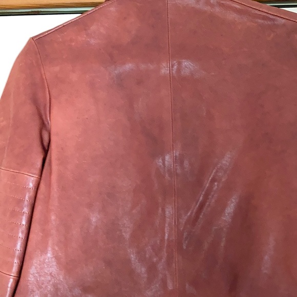 Leather Jacket Moto Style - Picture 13 of 17